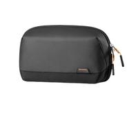 ZFIHAV Sac D'organisation des Câbles Organisateur Électronique De Voyage, Ouverture du Sac, Technologique, Étui, Mallette Rangement Batterie Portable, Câbles(Black)