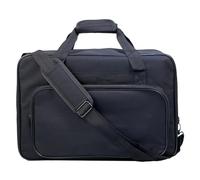 ZFIHAV Sac pour Machine à Coudre Étui de Transport for Machine à Coudre, Sac fourre-Tout Universel avec bandoulière Compatible la Plupart des Machines Standard(Black)