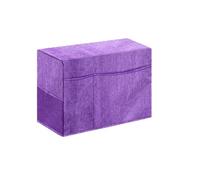 ZFIHAV Sac pour Machine à Coudre Housse Universelle for Machine à Coudre, avec Poches de Rangement, for Ciseaux Tricoter, Pieds presseurs, Protection for Domestique(Purple)