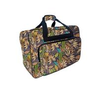 ZFIHAV Sac pour Machine à Coudre Mallette de Transport for Machine à Coudre, Sac Domestique Grande capacité avec poignée, fourre-Tout Universel for l'extérieur, la Maison et Les Voyages(Brown)