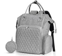 ZFIHAV Sac pour Machine à Coudre Sac for Machine à Coudre, Sacs Tricoter, Fournitures, Accessoires de Couture, fourre-Tout Portable et Confortable, étanche(Gray)