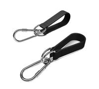 ZFIHAV Sangles pour BalançOire Lot de 4 Sangles d'extension for Barre Simple Gymnastique, balançoire for Arbre, Crochet Robuste 100 kg, connecteur Suspension for hamac, Sac Frappe, Ceinture(20cm)