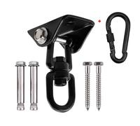 ZFIHAV Schaukelaufhängungen Kit de Suspension for hamac, 2 pièces, matériel Robuste, capacité 1200 LB, Crochets, Porche, balançoire Yoga, Plaque Plafond(Model 4)