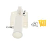 ZFIHAV Support De MâT De Drapeau 2 Pcs 180 Degree Flagpole Mounting Bracket Holder with Screws for Flag Pole