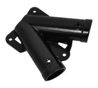 ZFIHAV Support De MâT De Drapeau 2 Pcs Aluminum Alloy V Shape Flagpole Holder Outdoor Wall Mount Heavy Duty Metal Flag Pole Bracket Small