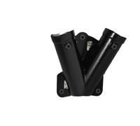 ZFIHAV Support De MâT De Drapeau 2 Pcs Metal Flag Pole Holder Angled Bracket Heavy Duty Flagpole Mount