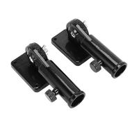 ZFIHAV Support De MâT De Drapeau 3 Set 2 in 1 Multifunctional Adjustable Flagpole Bracket Heavy Duty Aluminum All Weather Flag Holder Wind Resistant