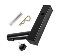 ZFIHAV Support De MâT De Drapeau Wall-Mounted Black Flagpole Base Adjustable Aluminum Alloy Flag Pole Bracket Display Holder Outdoor Indoor