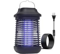 Zfitei Lampe Anti Moustique 4200V 15W UV,utilisée pour Tuer Les moustiques et Autres Insectes Volants, Convient pour intérieur et extérieur