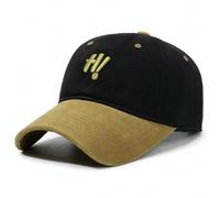 ZFLBDBG Casquette de Baseball À Blocs-Carte Noire-réglable