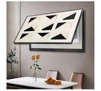 Zfmnoyev Cache-Tableau Électrique Décoratif Mural, Cache-Coffret De Disjoncteurs Mural, Tableau De Disjoncteurs Dissimulé, Caches Décoratifs pour Boîtiers À Fusibles(F,80x60cm/31.5x23.6in)
