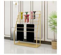 Zfmnoyev Présentoir À Foulards sur Pied À 7 Niveaux, Organisateur De Couettes Et Couvertures Robuste en Métal pour Usage Commercial, Porte-Cravates, Porte-Serviettes, Porte-Pantalons(80x40x155 cm)