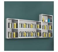 Zfmnoyev Range-gobelets Mural en Acier Inoxydable 304, Présentoir À Gobelets 2/3 Niveaux pour Employés, pour Centres Commerciaux, Usines, Restaurants(420x150x595 mm)