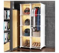 Zfmnoyev Vitrine Transparente pour Casques De Moto, Armoire Mobile À roulettes pour Chaussures Et Manteaux, Support De Rangement en Plastique Empilable, pour Protection De Casque(75x49x156 cm)