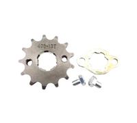 ZfOvvRe Pignon de chaîne Avant 428 13 Dents 20 mm for Moteurs 50 CC, 70 CC, 90 CC, 110 CC, 125 CC, 140 CC, 150 CC, 160 CC, ATV, Quad, Pit, Dirt Trail