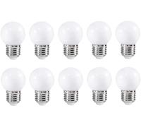 ZFQ E27 G45 Ampoule LED 2W Blanc Froid, Imperméable, 2W G45 Ampoule Écoénergétique, Ampoule Mini Globe, pour Noël, Halloween, Décoration de Fête de Mariage, AC 220-240V, 10 Paquets