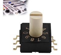 ZFRITP 1PCS Commutateur Rm3haf-10,Interrupteur d'encodeur Rotatif avec Poignée 3: 3 pour Les équipements Audio/Vidéo, Commutateur RM3HAF-10 Bouton Boîte à Histoires Lunii Ma Fabrique à Histoires.