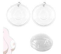 ZFRITP 2 Pieces Recueil Lait Maternel,Coquille Allaitement, Coupelles Recueile Lait Maternel 100ml Coquille De Lait Maternel en Silicone Coquille d'allaitement avec Boite De Rangement