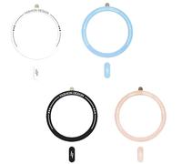 ZFRITP 4PCS Anneau Magnétique Compatible avec Anneau Magnétique,Anneau de Chargeur Magnétique pour iphone, Compatible avec Séries iPhone 15/15 Plus/15 Pro/15 Pro Max/14/13/12/Samsung Galaxy S22.