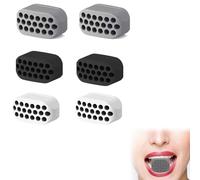 ZFRITP 6 Pièces Machoire Musculation, Muscler Machoire Balles,Silicone Gomme Machoire Musculation,Jaw Trainer Hommes Femmes,Jawline Exercice Machoire pour Double Menton Beauté du Visage,Solid Gum.