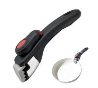 ZFRITP Poignee Casserole Universelle, Poignée Amovible Universelle Pour Poêles Et Casserole Manches Détachables - Manche Verrouillage Et Bouche Denté, Portable Pour Cuisine Restaurant Hôtel