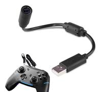 ZFRITP Usb Breakaway Câble Compatible Avec Logitech G920 G923 G27 G29, Ferrari 458 Spider Racing Wheel Cord, Guitar Hero, Pour Manette Xbox 360, Câble De Jeu Pc De 26 Cm (Noir)