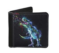 ZFRXIGN Portefeuille en cuir pour homme avec pochette et porte-cartes, dinosaure, one size, Classique