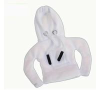 ZFSEF Couvercle Pommeaux Levier de Vitesse de Voiture pour Kia e-NIRO 2016-2020, Universel Hoodie Sweat Pommeau de Vitesse,White