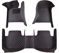 ZFSEF Tapis Sol Voiture Cuir pour Mercedes-Benz E Class Cabriolet A238 2013-2025, Imperméable Antidérapant Moquette Protection Tampon Accessoires,Black-Red