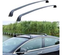 ZFSMHLH 2 Pièces Galerie de Toit pour Tesla Model 3 2017-2022 2023 2024, Barres De Toit Porte-Bagages Voiture en Aluminium Transversales Toit Accessoire Voiture