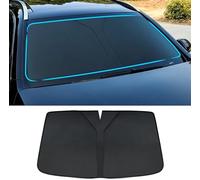 ZFSMHLH Pare-Soleil de Pare-Brise de Voiture pour Kia Picanto 2020 2021 2022 2023 2024, Pare-Soleil intérieur Pliable Housses de Soleil Contre Les Rayons UV,Black