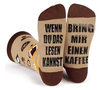 ZFSOCK Cadeaux drôles pour hommes chaussettes : Si tu peux lire apportez-moi du whisky dicton antidérapant sur la semelle hommes cadeaux de Noël cadeau lutin article de farce pour meilleure amie