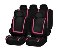 ZFTAP Housses de Siège de Voiture pour Renault Captur -I /2014 2015 2016 2017 2018,Lavable Couvre Sieges pour Avant Et Arrière Accessoires Interieur,A/Pink