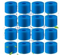 ZFTCN Lot de 16 filtres de Piscine en Mousse Filtre pour Intex Type S1 - Filtre en Mousse pour Spa, Piscine - Réutilisables et lavables - Éponge de Filtration de Type S1 (16 pièces)