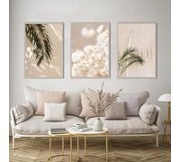 ZFTCN Lot de posters muraux modernes, poster paysage naturel queue de chat, poster botanique abstrait, ensemble de posters décoratifs bohème, sans cadre (3 pièces - 20x30 cm, poster-9)