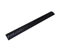 Ralentisseur Modulaire De 39,4 Po, Ralentisseur Miniature En Caoutchouc, Ralentisseurs, Rampe De Seuil En Caoutchouc, Entrée D'école For Entrée De Garage Et Piste Cyclable(Color:Black,Size:39.4"x3.9"x