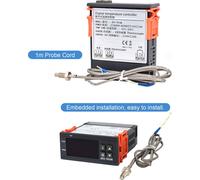 ZFX-7016K Régulateur de température numérique 30A Thermostat de contrôle de température intelligent et de haute précision pour congélateur Réfrigérateur Éclosion