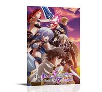 ZFXYSCFC Poster sur toile The Healer Who Was Banished From His Party, Is, in Fact, The Strongest Classic Anime Series - Art mural - Peinture décorative pour chambre à coucher - 60 x 90 cm - Style