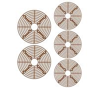 Zfyauhm Cache-pot de fleurs, grille découpable - Grille ronde pour pot de fleurs - Pour chaton, chien, écureuil, jardinage, intérieur et extérieur