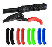 ZFZ Lot de 2 manchons de protection pour levier de frein de vélo Rouge