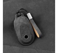 ZFZFC Coque de Clé de Voiture pour Benz C 200L C-Class 260LSport/S-Class s400s450 2022, Portable Voiture Clé Protection Étui Telécommande Clé Protecteur Accessoires,Normal-A Grey