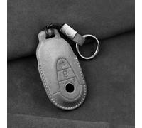 ZFZFC Coque de Clé de Voiture pour Benz S-Class S350L S400L S450L S500L C200 C260 2020-2024, Portable Voiture Clé Protection Étui Telécommande Clé Protecteur Accessoires,Einheitsgröße-B Grey2