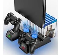 ZFZZC la plus récente station de charge de contrôleur PS5 DualSense, station de charge légère et portable pour Playstation 5 / PS5 / contrôleur, chargeur de contrôleur double USB Type C PS5 avec indicateurs LED améliorés, blanc