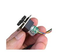 ZGA12-15BY 15MM 2-Phase 4-Wire Gear Stepper electronic starter Full Metal Gearbox Stepping electronic starter Gear DIY Robot Monitor Camera NWPNLXEA