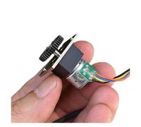 ZGA12-15BY 15MM 2-Phase 4-Wire Gear Stepper electronic starter Full Metal Gearbox Stepping electronic starter Gear DIY Robot Monitor Camera NWPNLXEA