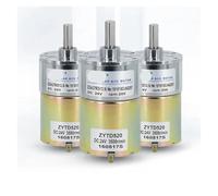 ZGA37RG DC electronic starter 12V 24V DC Gear electronic starter 2.5RPM/5RPM/10RPM/50RPM/100RPM/150RPM/200RPM/300RPM/550RPM/1000RPM Central Shaft Output NWPNLXEA(5rpm,12V)