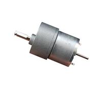 ZGB27R-310 Démarreur électronique de réduction de vitesse en métal 27 mm DC 6 V-12 V 232 tr/min Vitesse lente Grand couple double arbre DIY Robot voiture DWBPGVUN