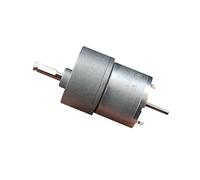 ZGB27R-310 Démarreur électronique de réduction de vitesse en métal 27 mm DC 6 V-12 V 232 tr/min Vitesse lente Grand couple double arbre DIY Robot voiture DWBPGVUN