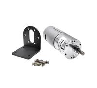 ZGB37RH Large Torque reduction motors with RS555 Oven Burning Engine 12V 24V DC Gear motors IINKUEYK(200R_24V WITH BRACKET)