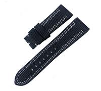 ZGBQHQN Band de montre en tissu en nylon 24 mm 26 mm ajusté pour Panerai submersible luminor pam toivas en cuir sport bracelet cadeau
